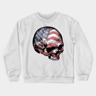 USA Skull Crewneck Sweatshirt